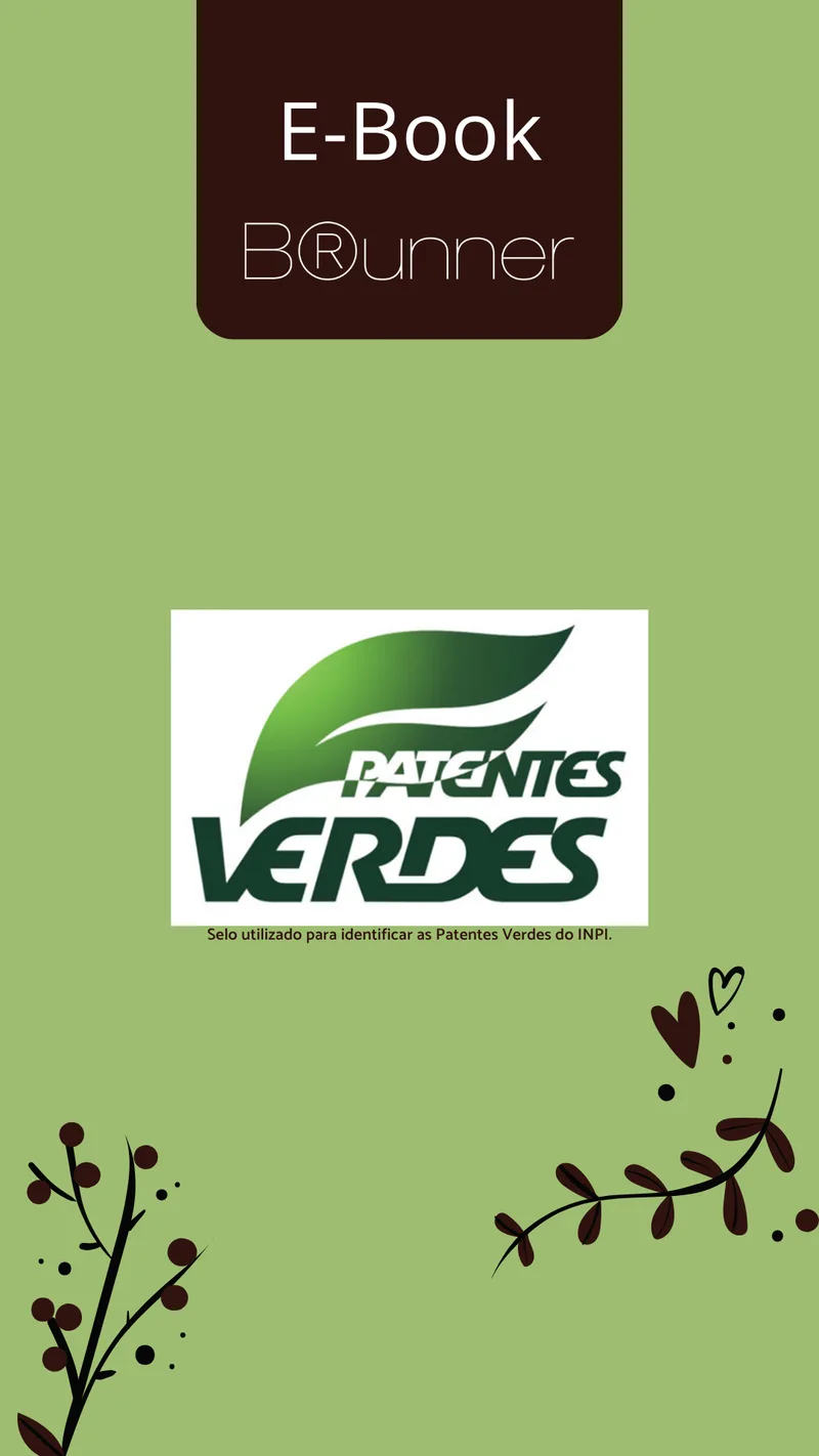 Capa do e-book Patentes Verdes